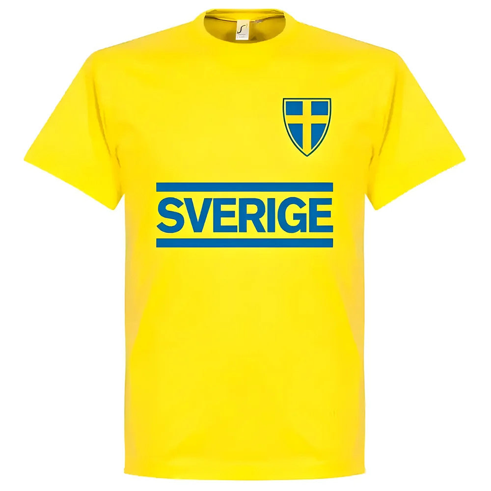 Sweden Larsson Team T-shirt - Yellow_1