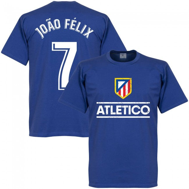 Atletico Madrid Joao Felix 7 Team T-Shirt - Royal_0