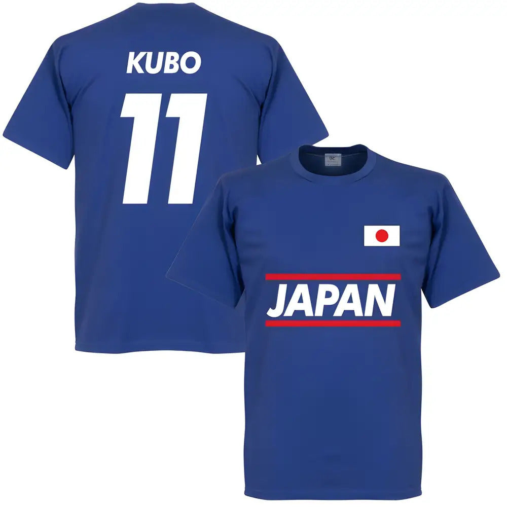 Japan Kubo 11 Team T-Shirt - Royal_0