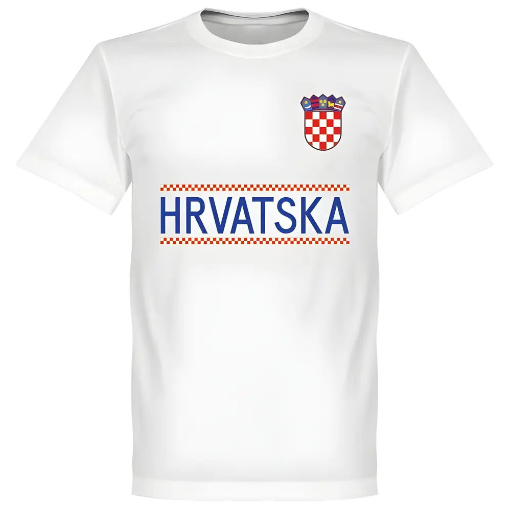 Croatia Modric 10 Team T-Shirt - Blue_0