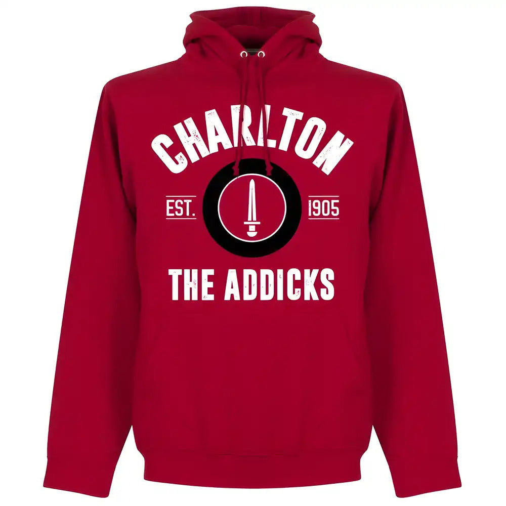 Charlton The Addicks Established Hoodie - Red_1
