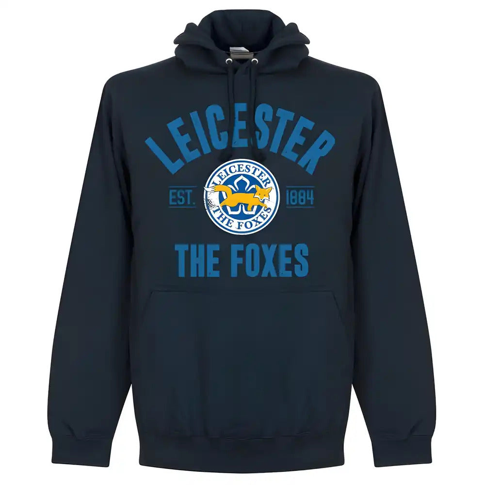 Leicester Established Hoodie - Navy_1