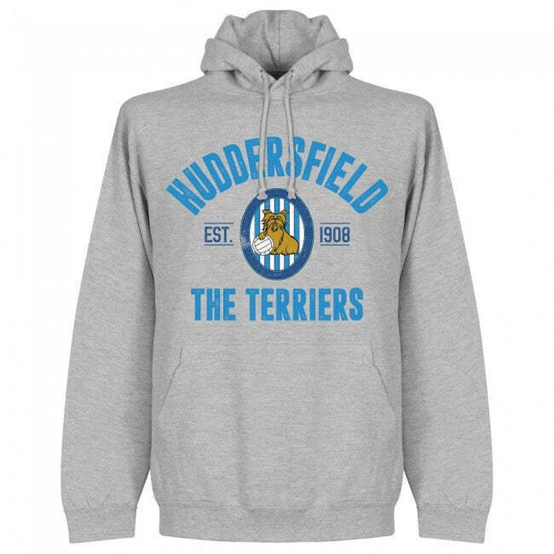 Huddersfield Established Hoodie - Grey_1