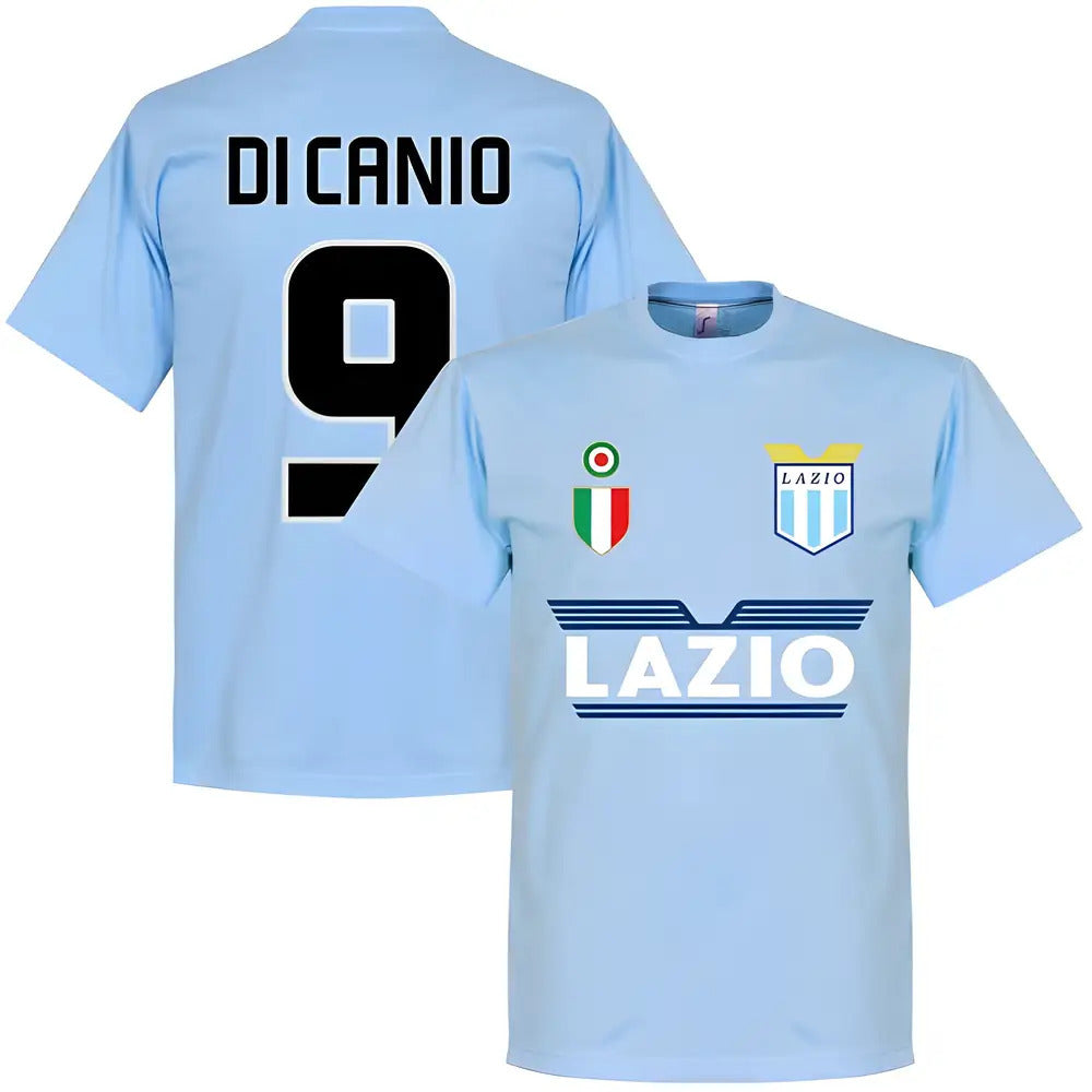 Lazio Di Canio 9 Team T-Shirt - Sky_1