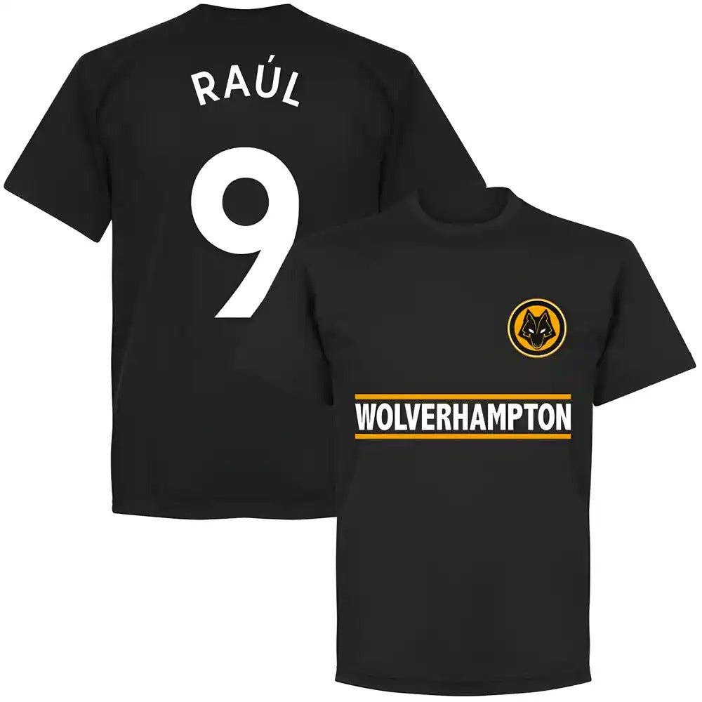 Wolverhampton Raul 9 Team T-Shirt - Black_0