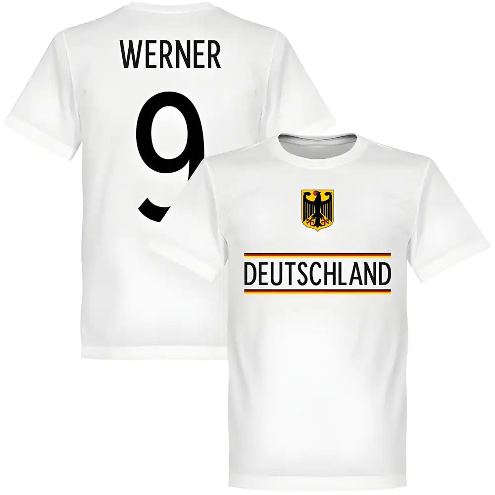 Germany Werner 9 2020 Team T-Shirt - White_0