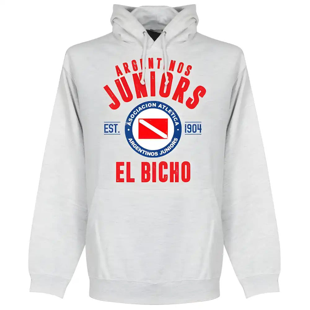 Argentinos Juniors Established Hoodie - Ash_0