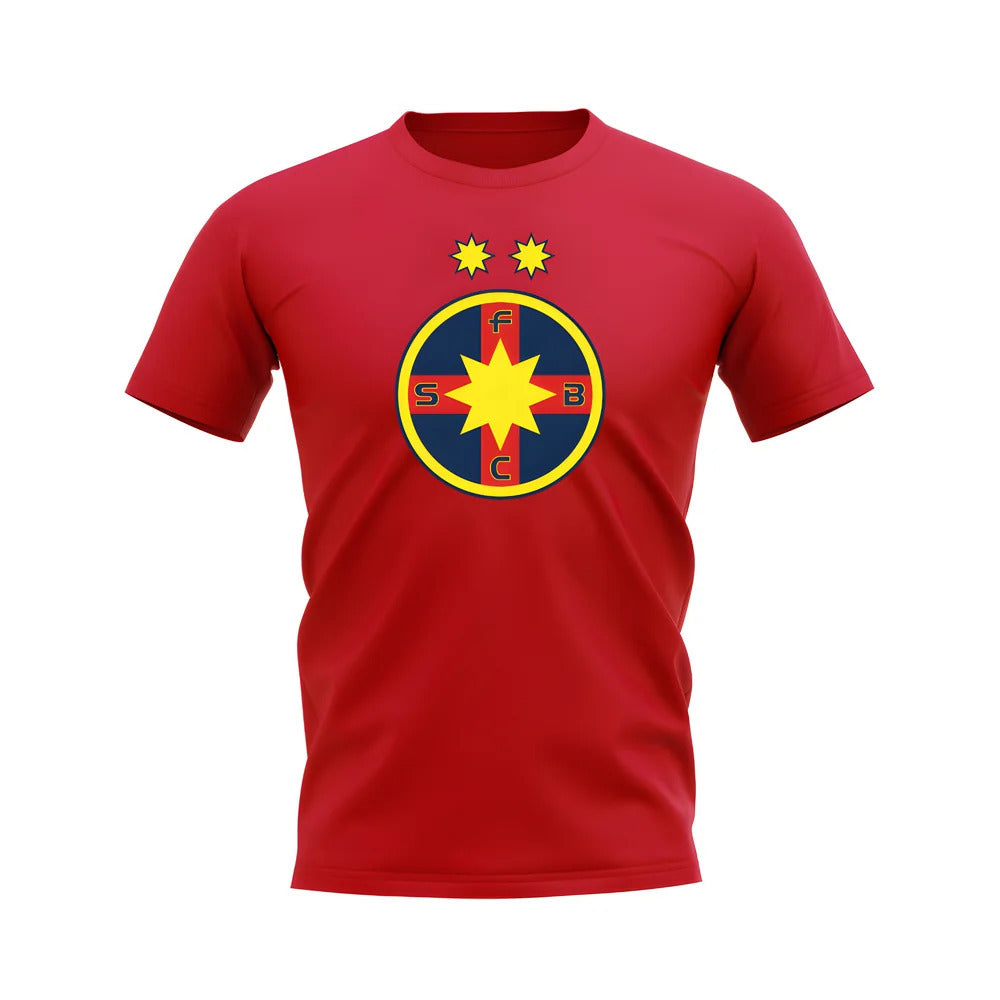 FCSB Badge T-Shirt (Red)_0