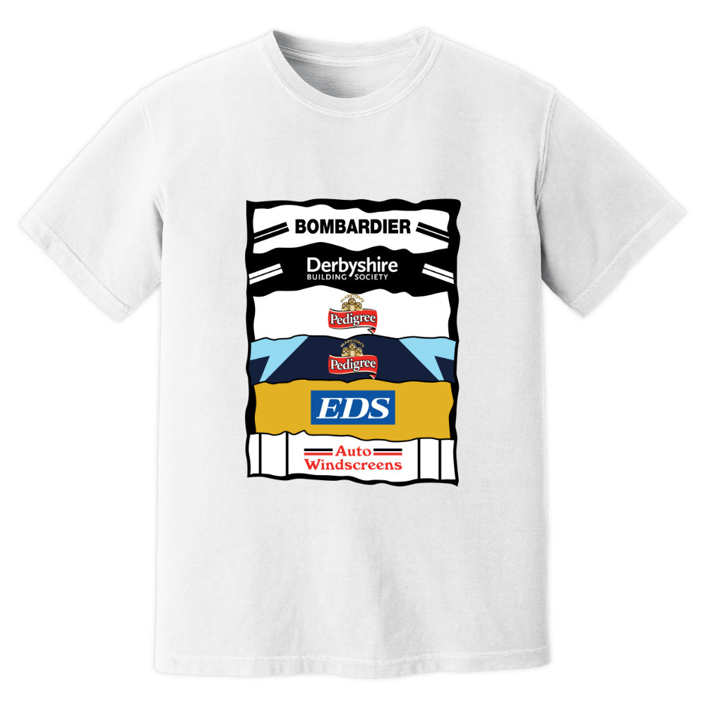 Derby Sponsor History T-Shirt (White)_0