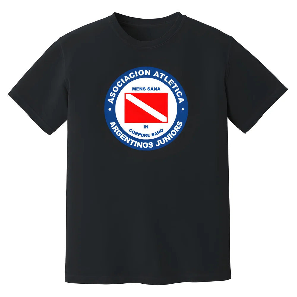 Argentinos Juniors Badge T-Shirt (Black)_1