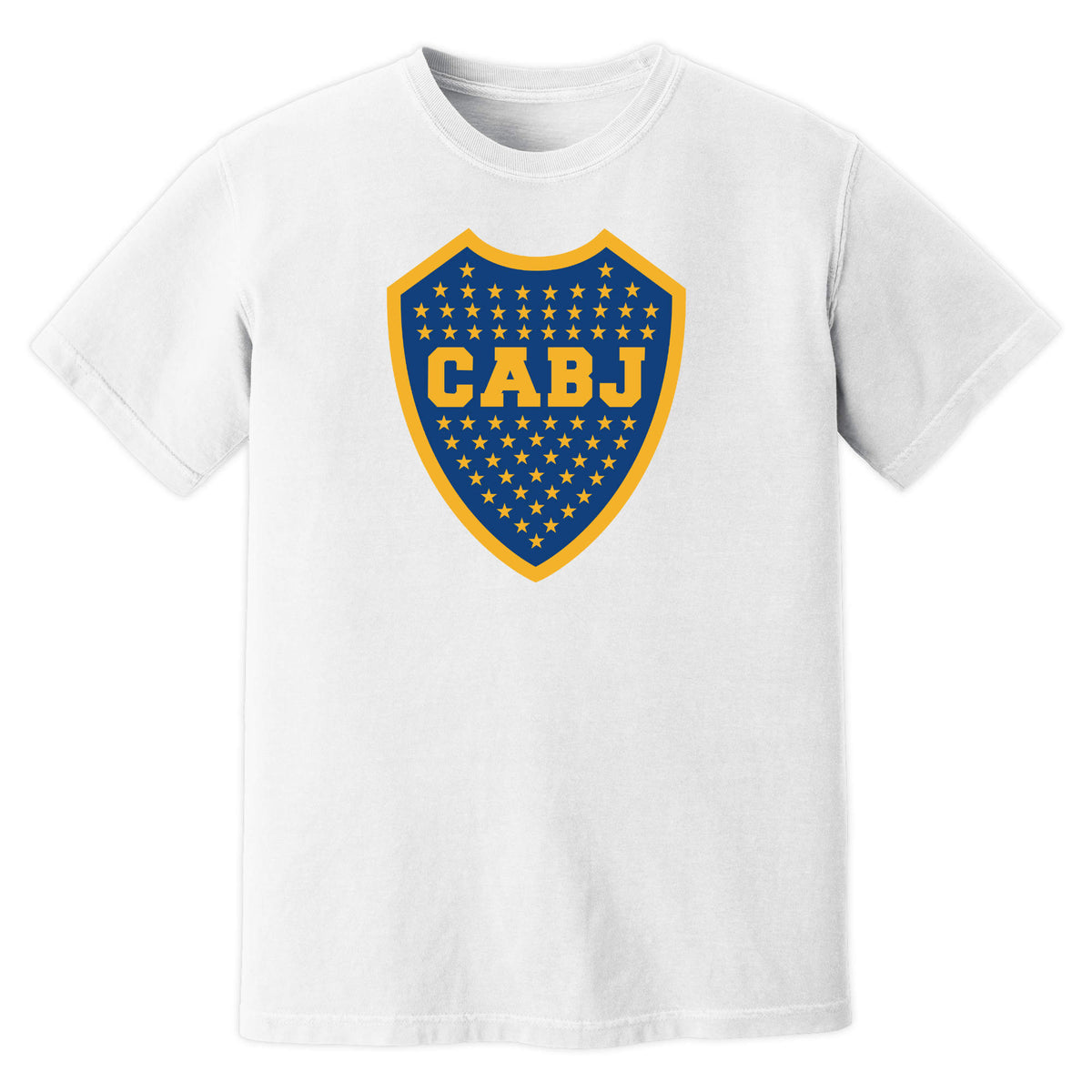 Boca Juniors Badge T-Shirt (White)_0