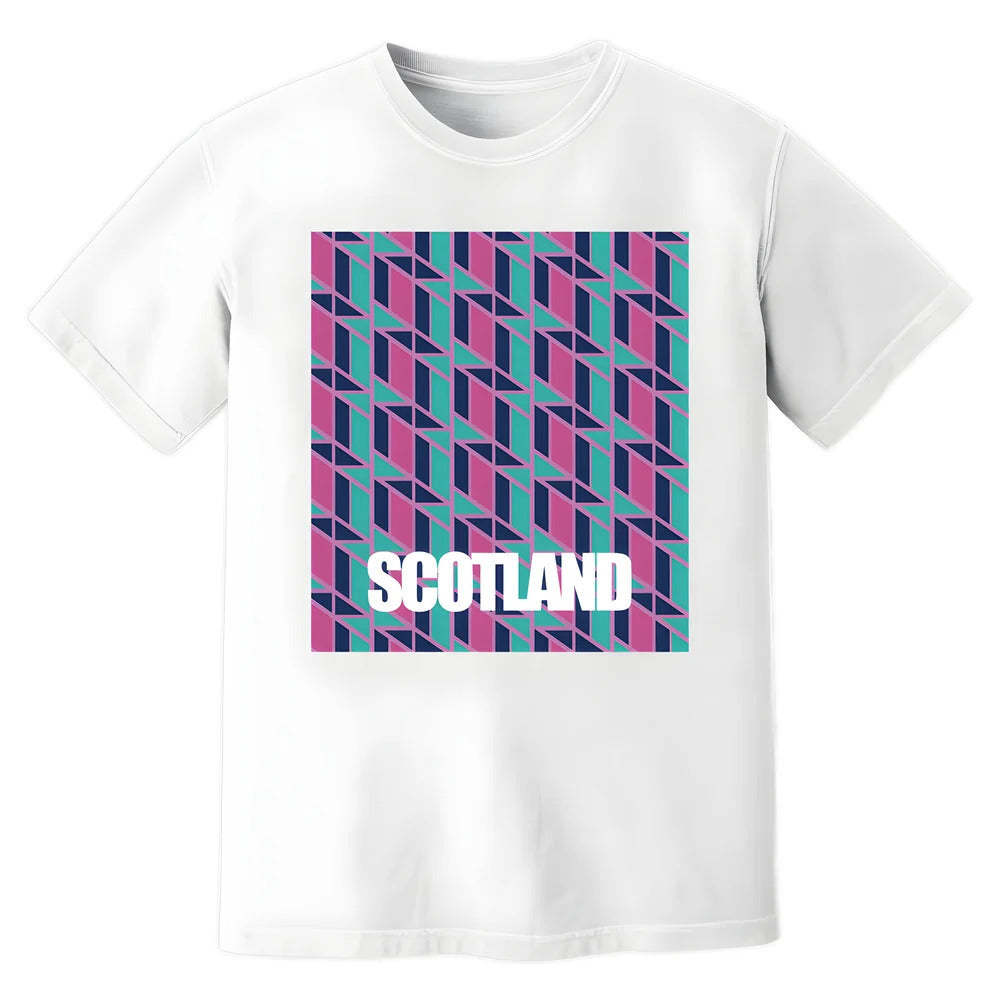 Scotland 1990 Retro T-Shirt (White)_0