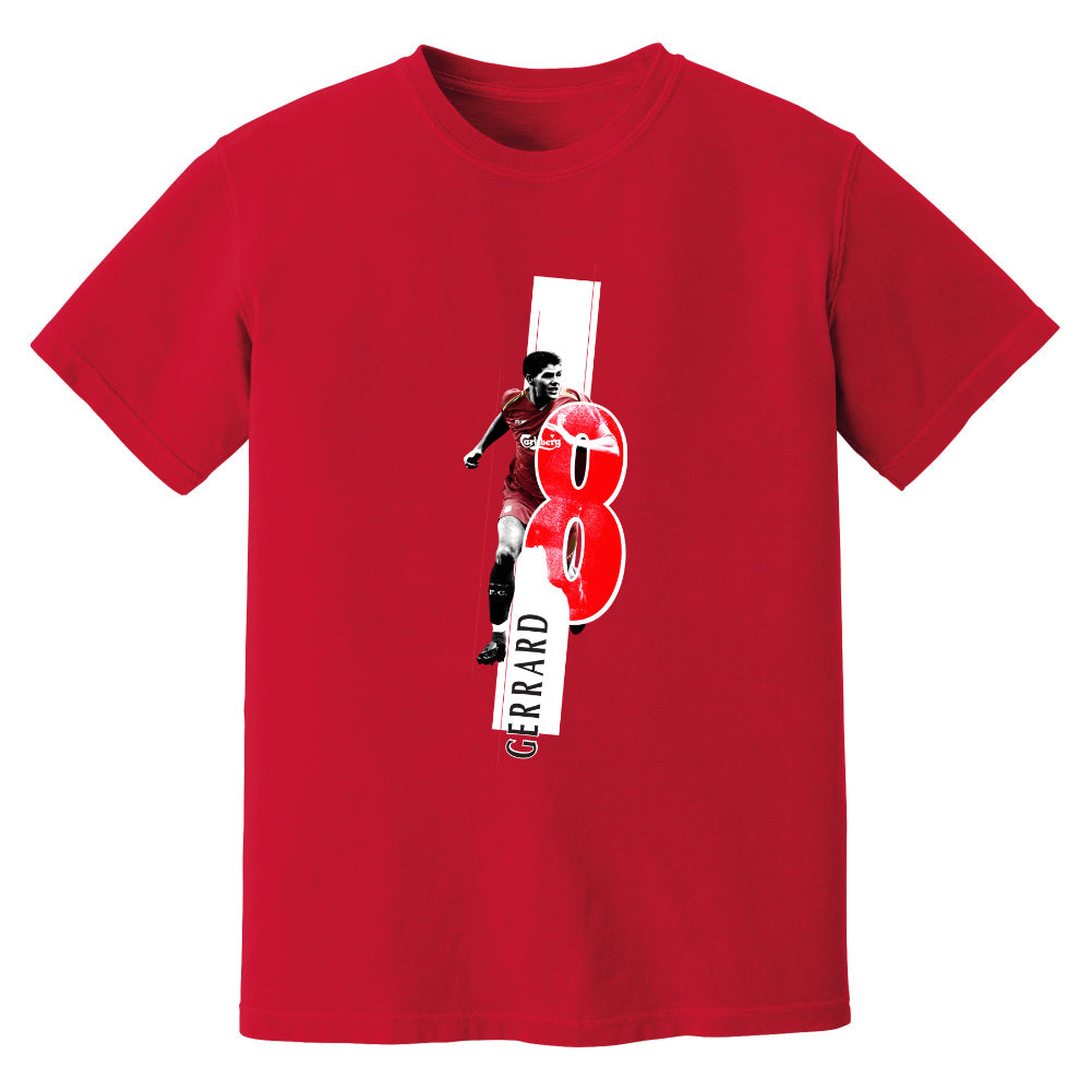 Steven Gerrard Liverpool Premier League Legend T-Shirt (Red)_1