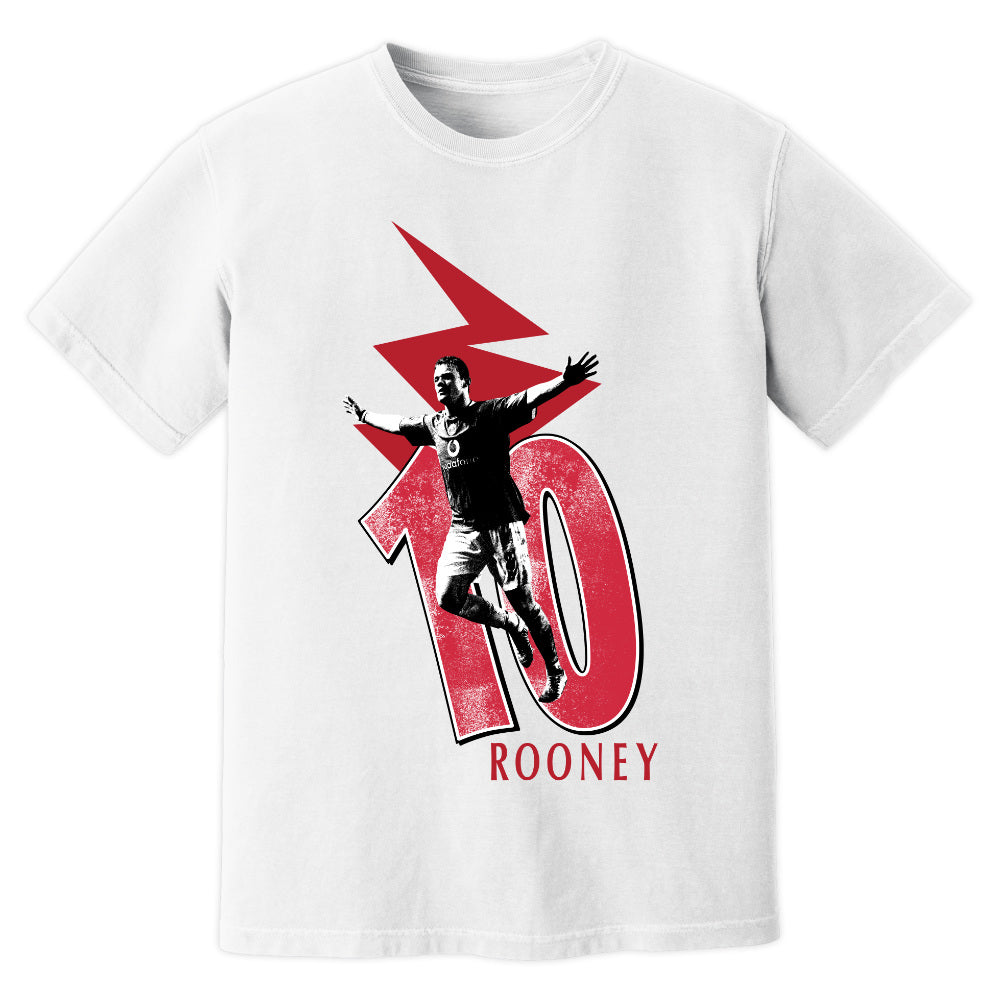 Wayne Rooney Man United Premier League Legend T-Shirt (White)_0