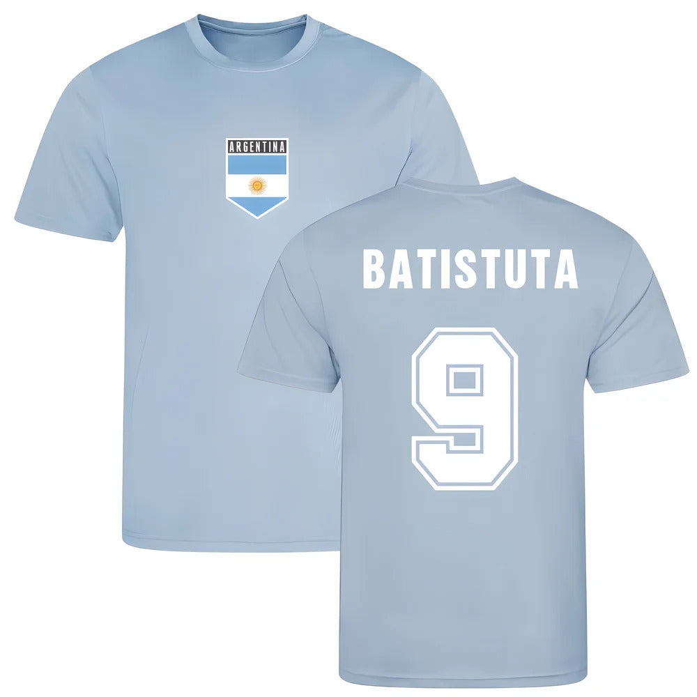 Batistuta Argentina Training Jersey (Sky Blue)_0