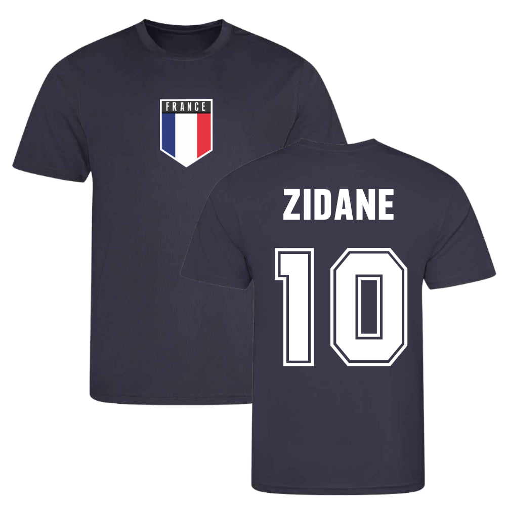 Zidane France Training Jersey (Navy)_0