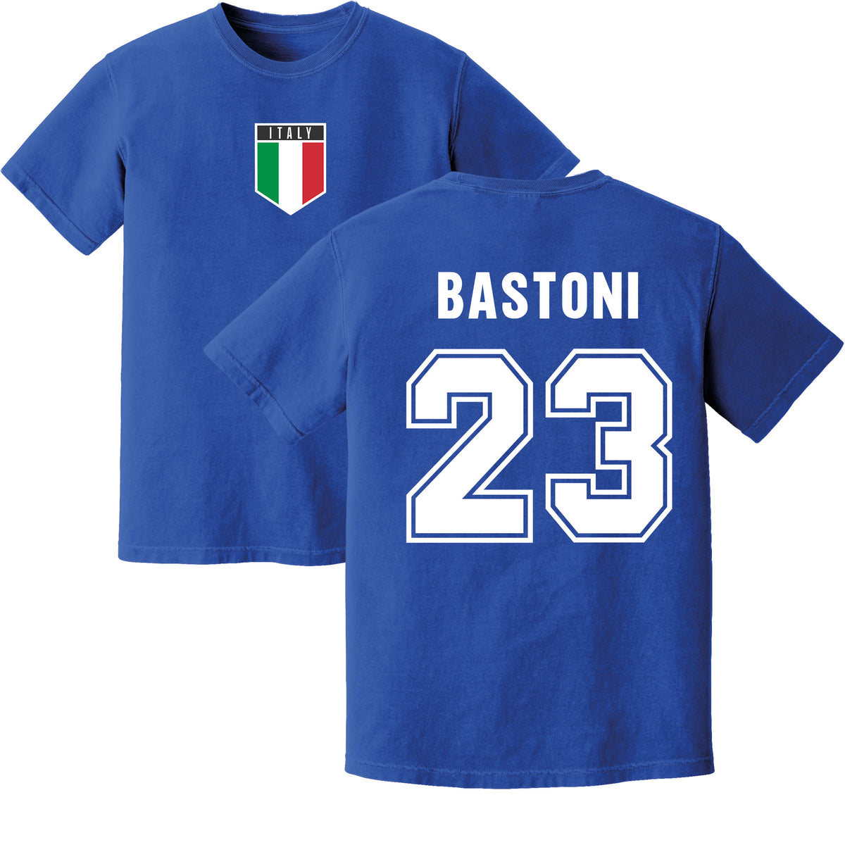 Bastoni Italy Training Jersey (Blue)_1