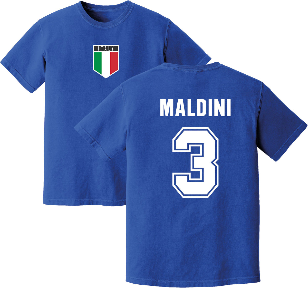 Maldini Italy Training Jersey (Blue)_1