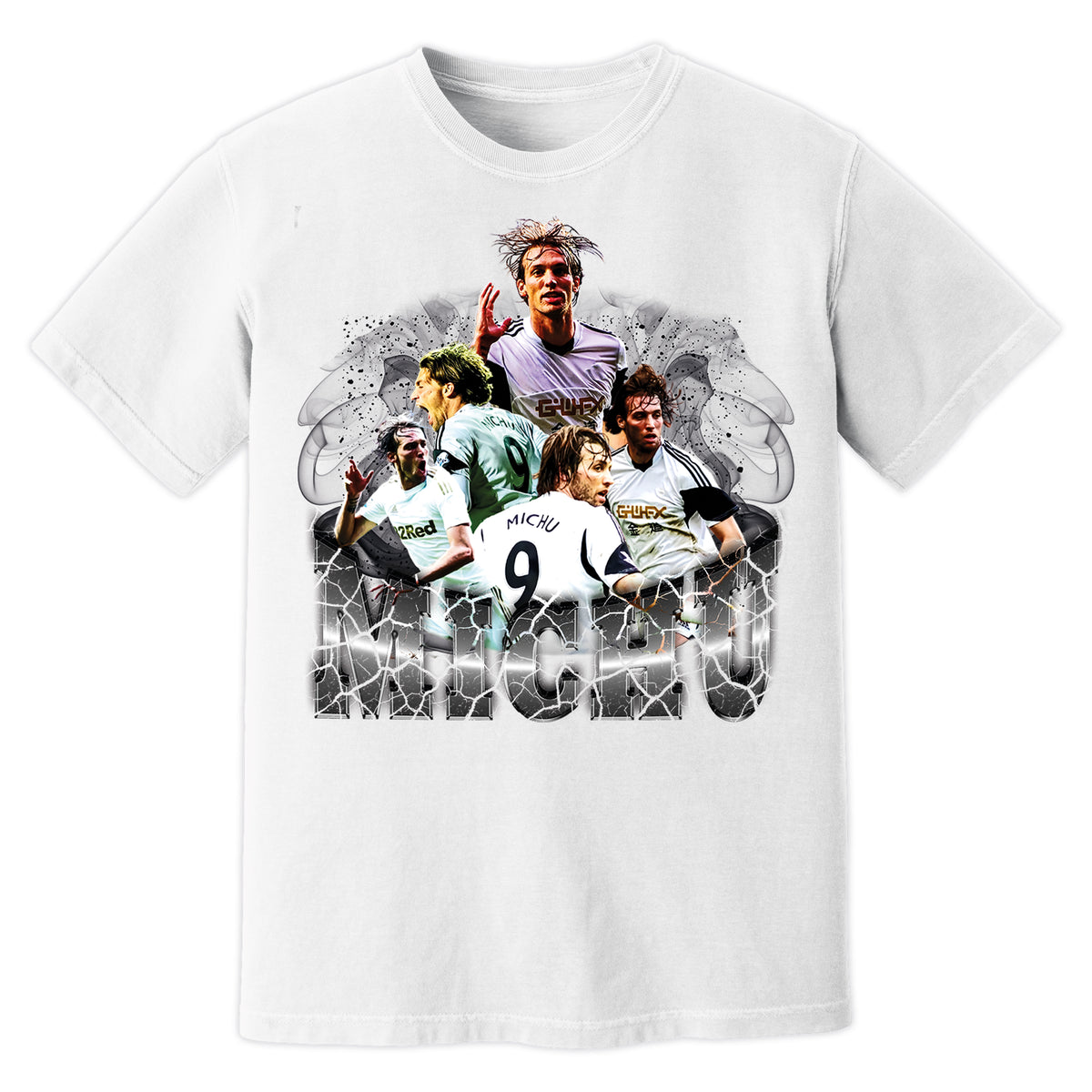 Michu Bootleg T-Shirt (White)_0