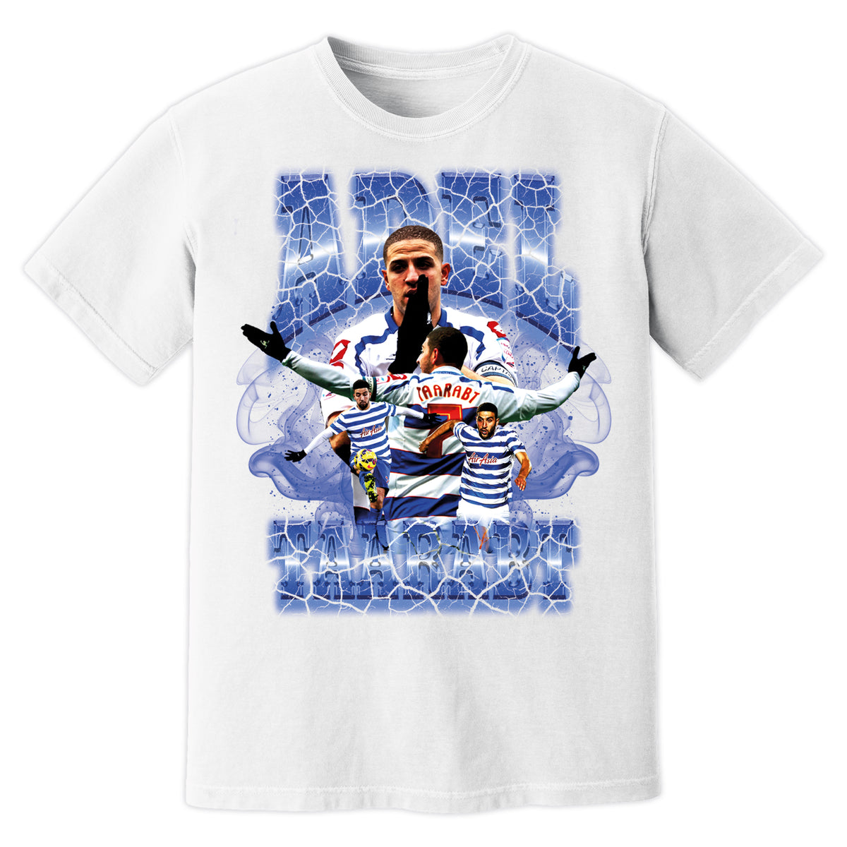 Adel Taarabt QPR Bootleg T-Shirt (White)_1