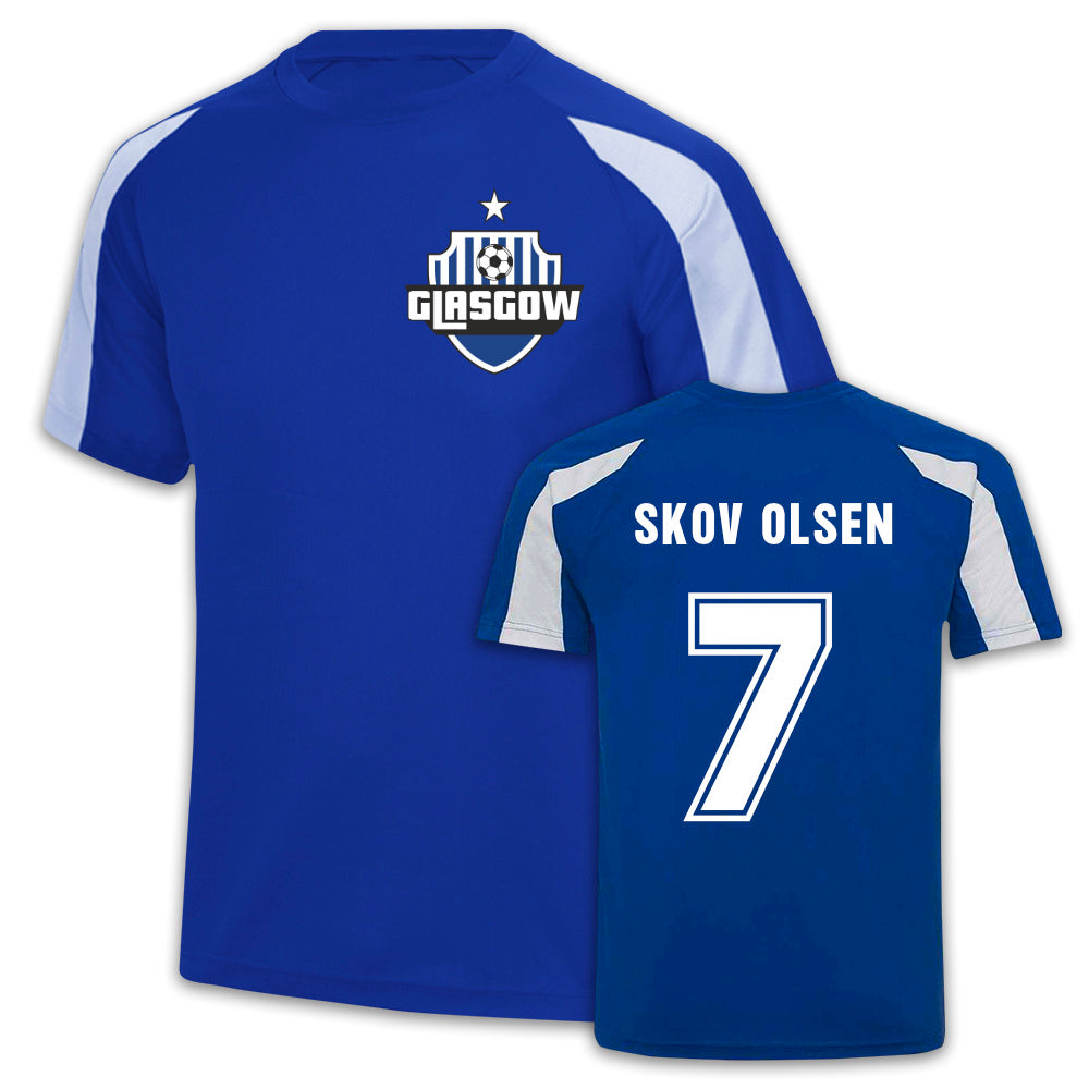 Skov Olsen Rangers Sport Training Jersey (Blue)_1