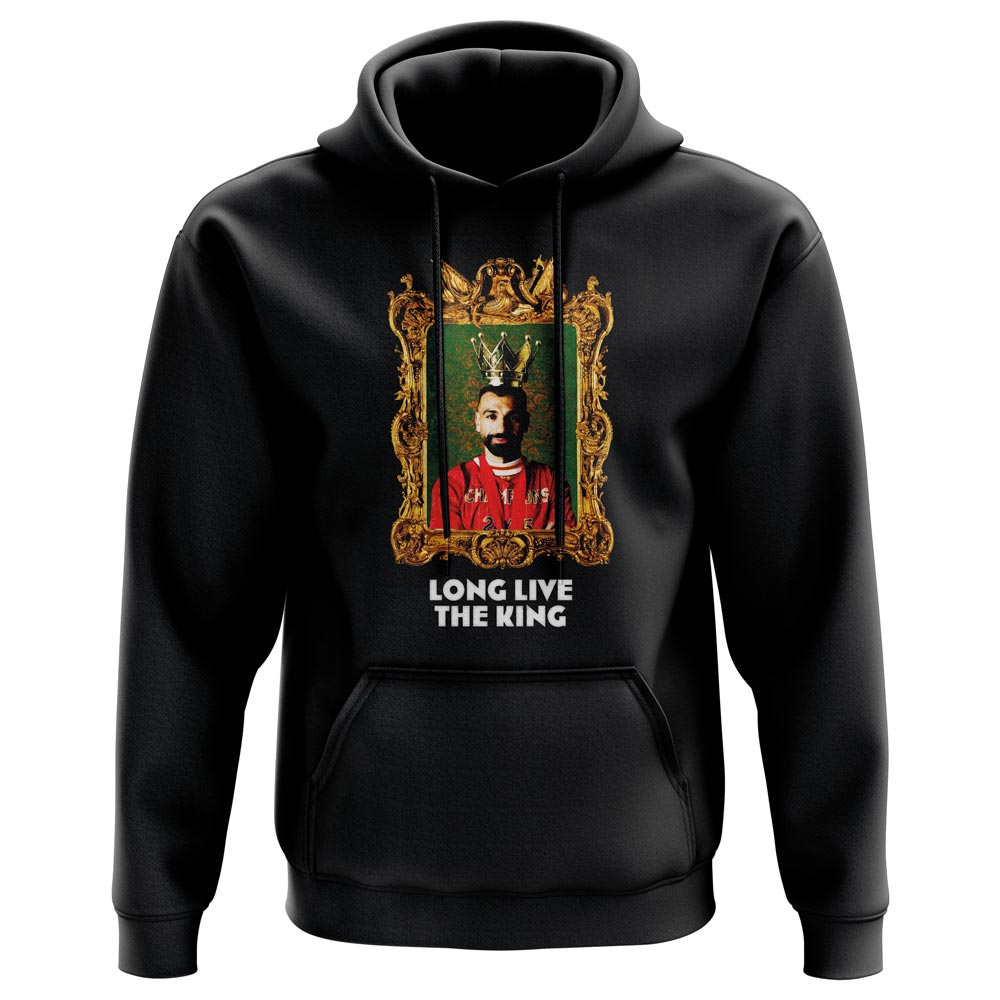 Mo Salah Long Live The King Liverpool Hoody (Black)_0