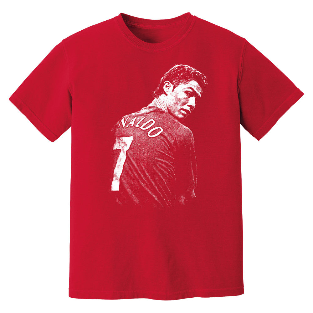 Cristiano Ronaldo Manchester United Phantom Graphic Tee - Red_0