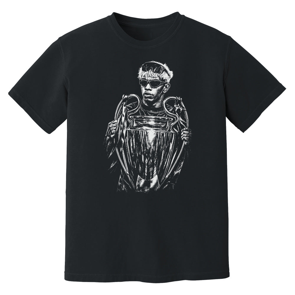 Lamine Yamal Barcelona CL Phantom Graphic Tee - Black_0