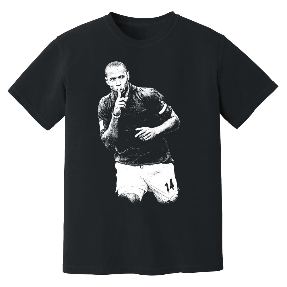 Henry Arsenal Shush Phantom Graphic Tee - Black_0