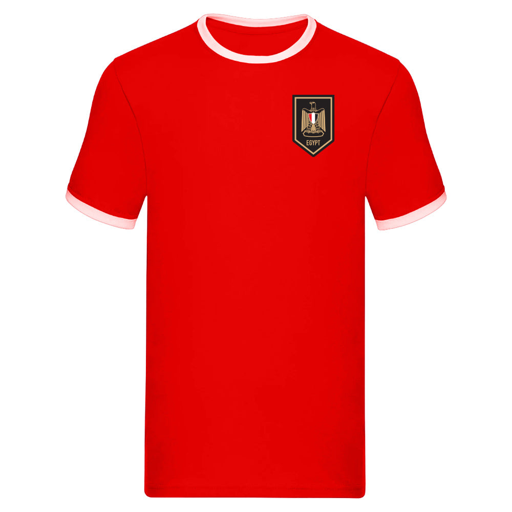 Egypt Logo Ringer Tee (Red)_0