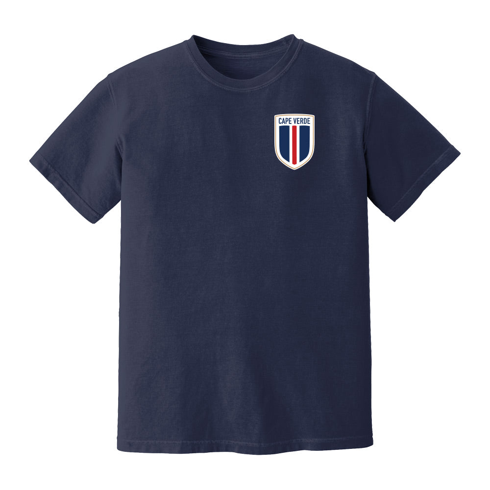 Cape Verde National Team T-Shirt (Navy)_0