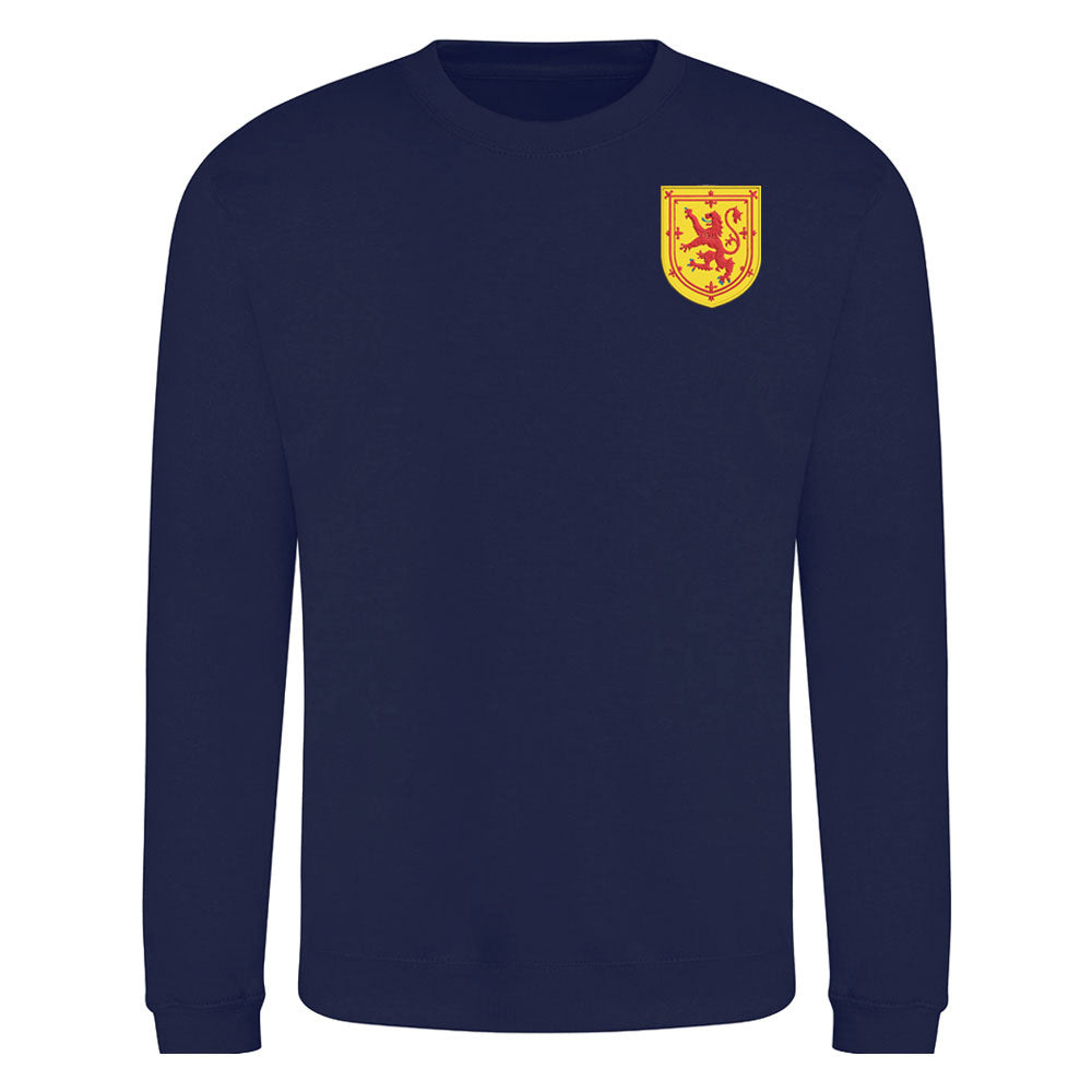 Scotland National Team Embroidered Sweatshirt (Navy)_0