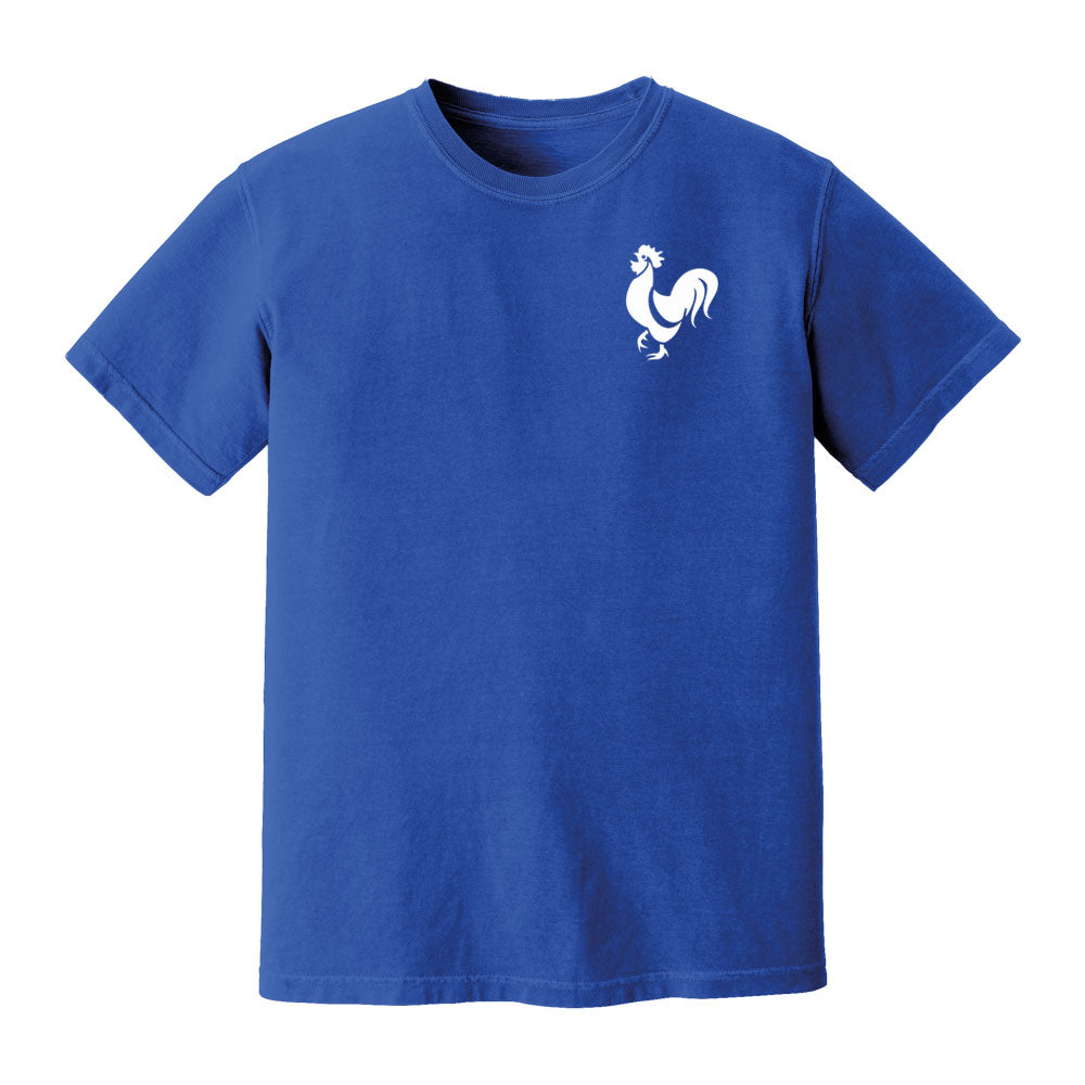 France National Team Embroidered Tee (Blue)_0