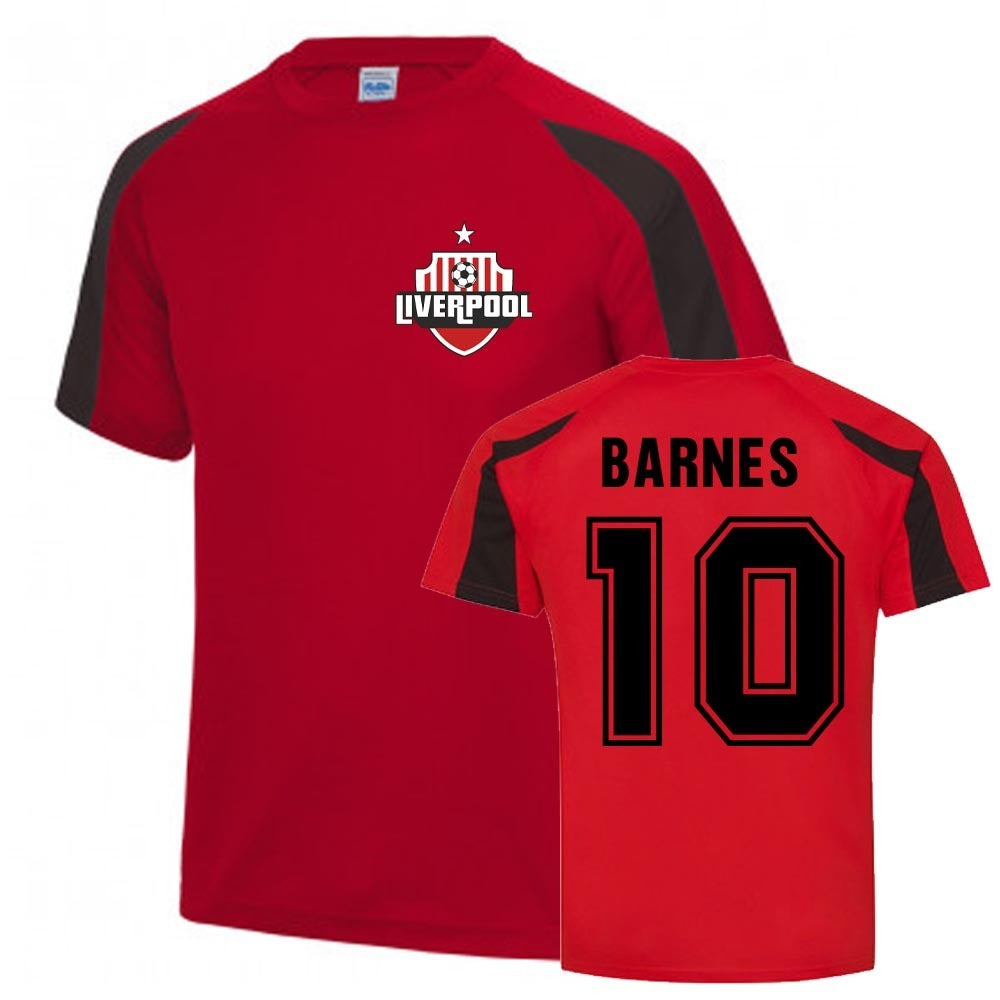 John Barnes Liverpool Sports Training Jersey (Red)_1