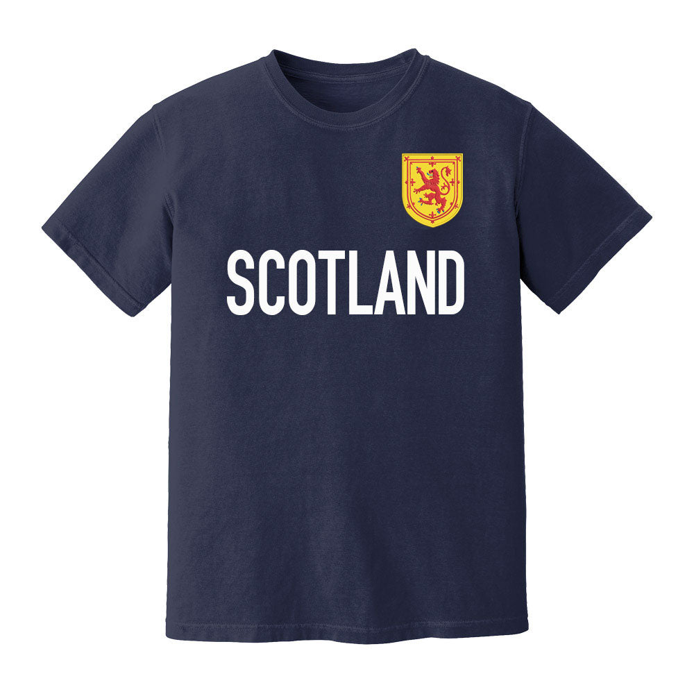 Scotland National Team Text T-shirt (Navy)_0