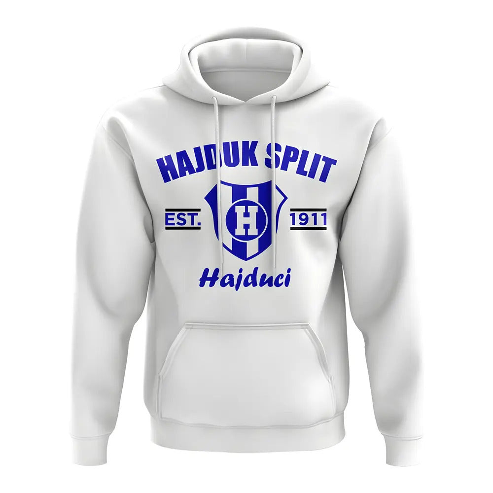Hadjuk Split Established Football Hoody (White)_0