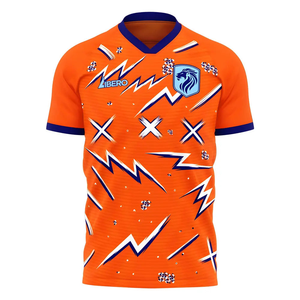 2025-2026 Netherlands Home Pre-Match Concept Shirt Little Boys_0