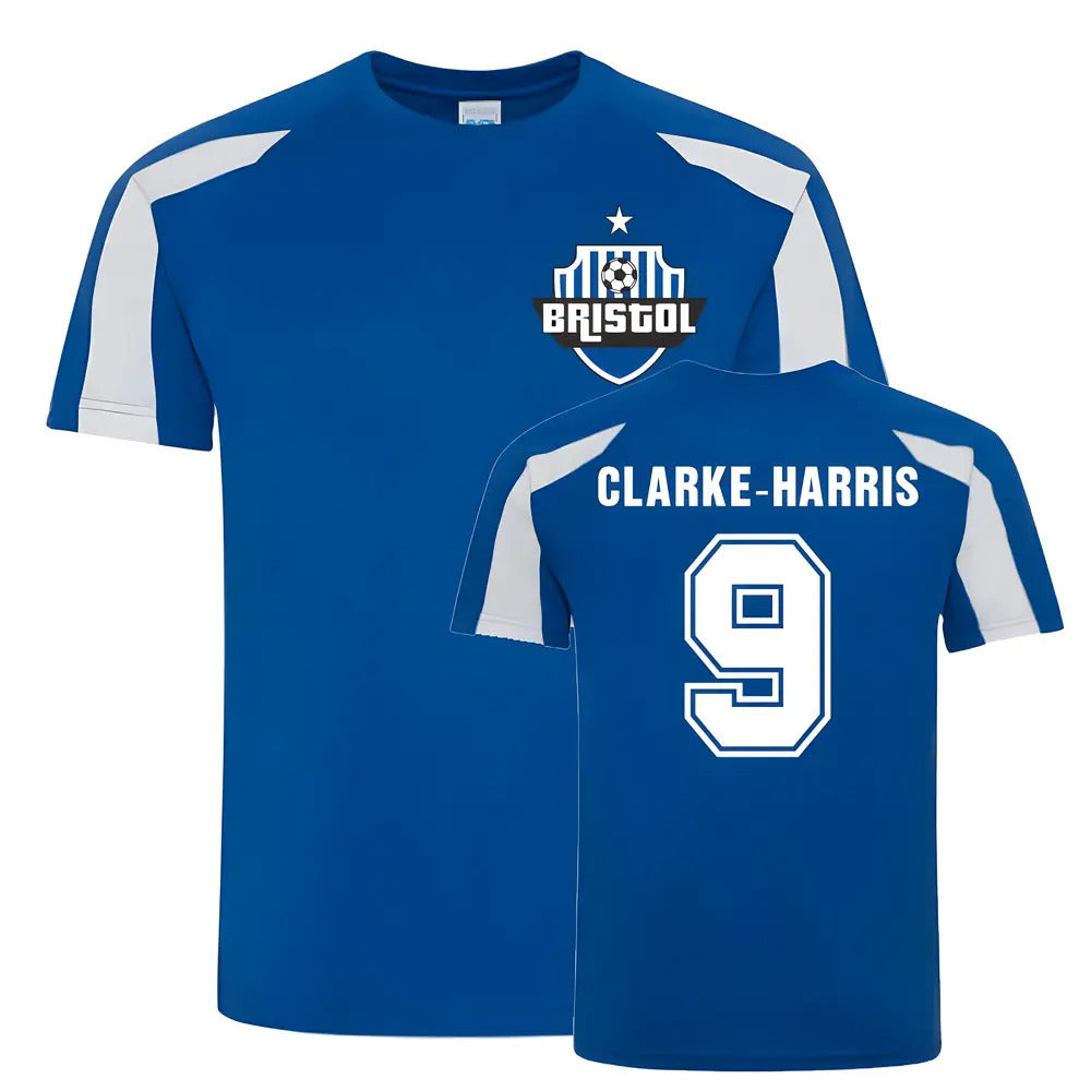 Jodson Clarke-Harris Bristol Rovers Sports Training Jersey (Blue)_1