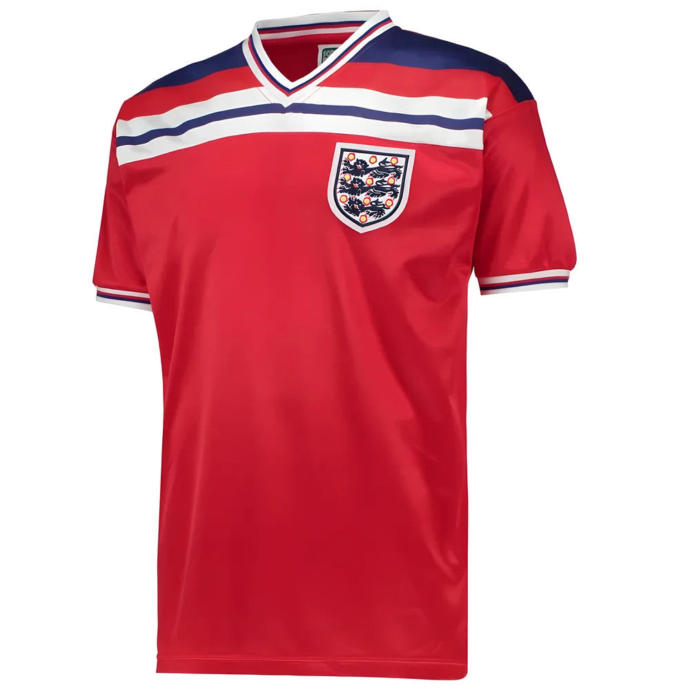 Score Draw England World Cup 1982 Away Shirt (Hoddle 9)_2