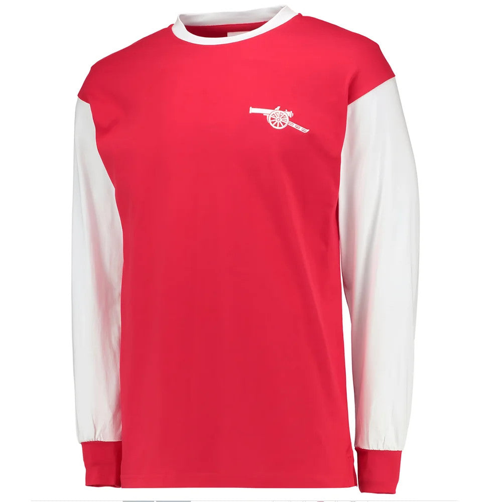 Score Draw Arsenal 1971 Home Long Sleeve Shirt_1