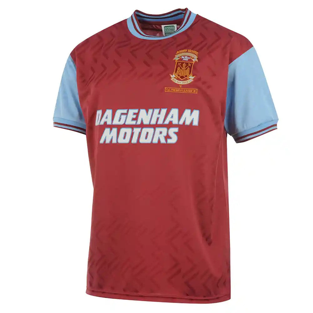 Score Draw West Ham 1994 No6 Home Shirt_1