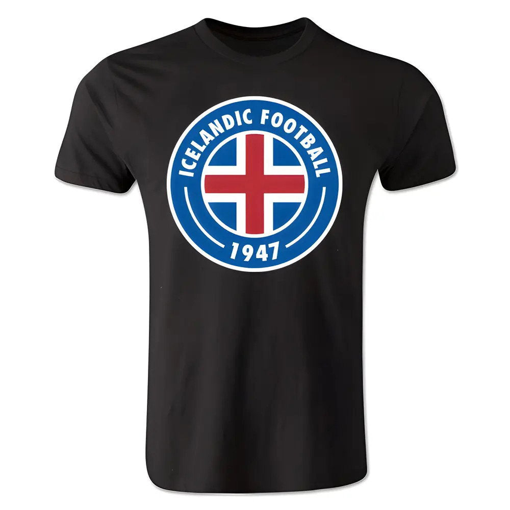 Iceland Core Logo T-Shirt (Black)_1