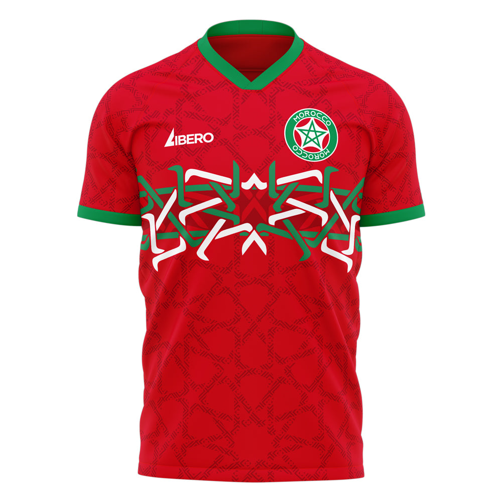 Morocco 2026-2027 Home Concept Kit (Libero) Adult Short Sleeve_0