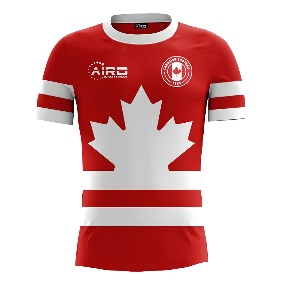 2025-2026 Canada Home Concept Football Shirt - Kids (Long Sleeve)_0