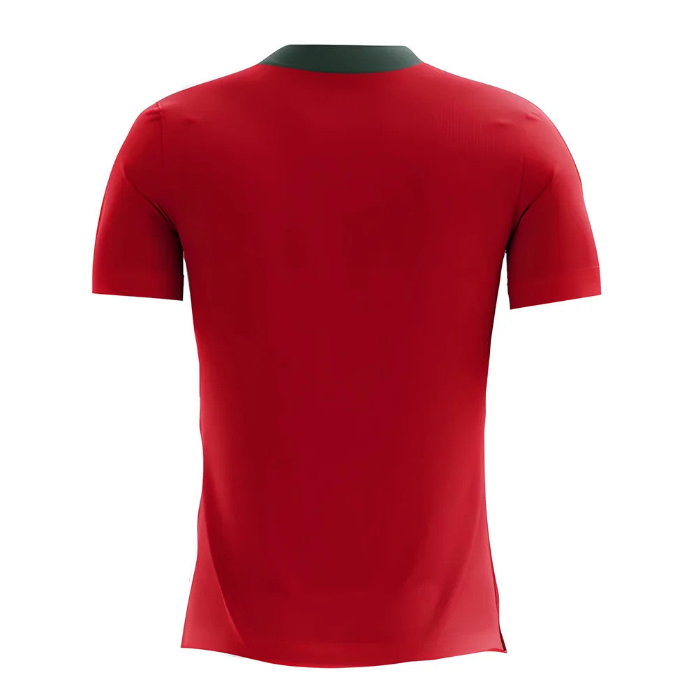 2025-2026 Portugal Home Concept Football Shirt - Kids (Long Sleeve)_1