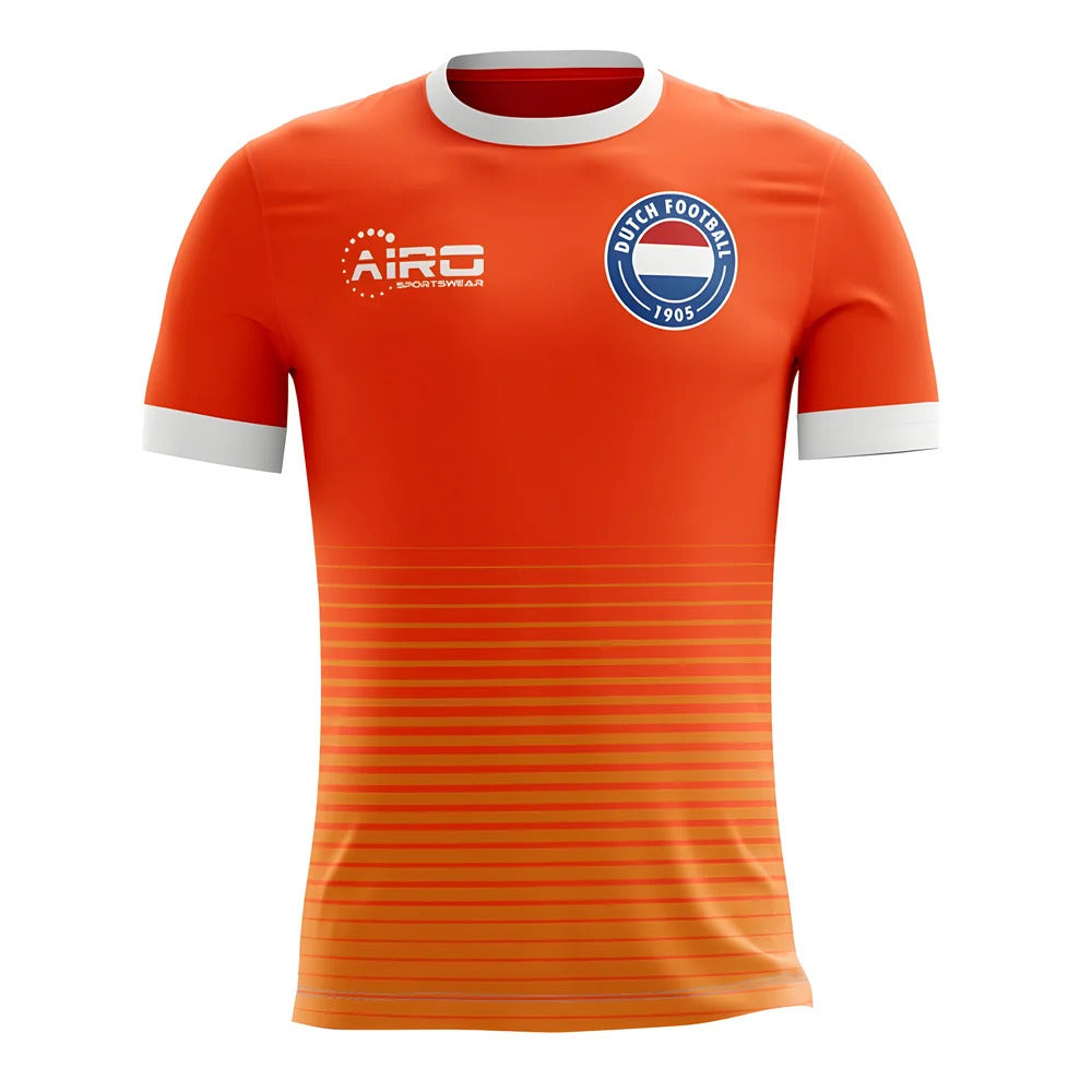 2025-2026 Holland Home Concept Football Shirt - Adult Long Sleeve_0