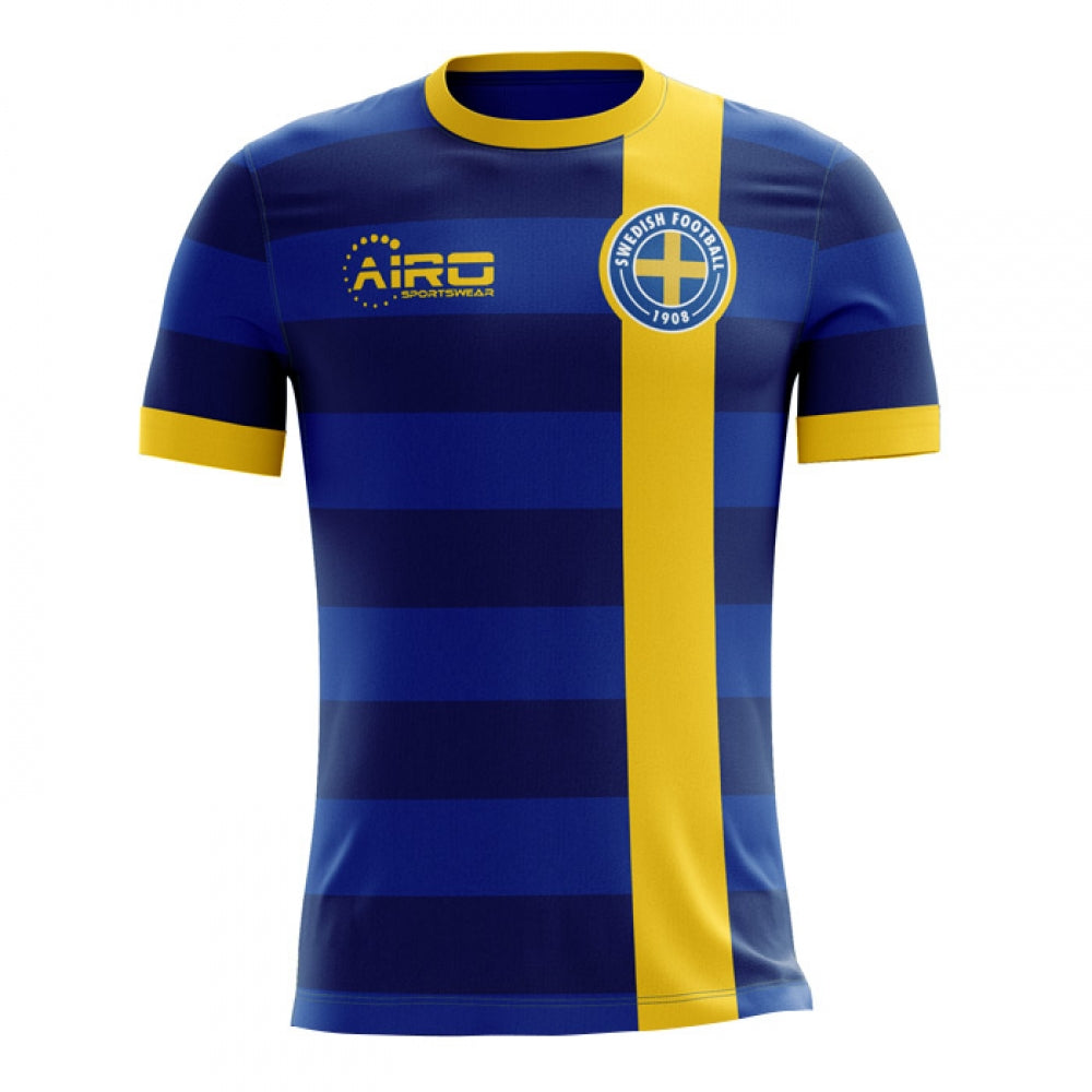 2025-2026 Sweden Away Concept Football Shirt (Kids)_0