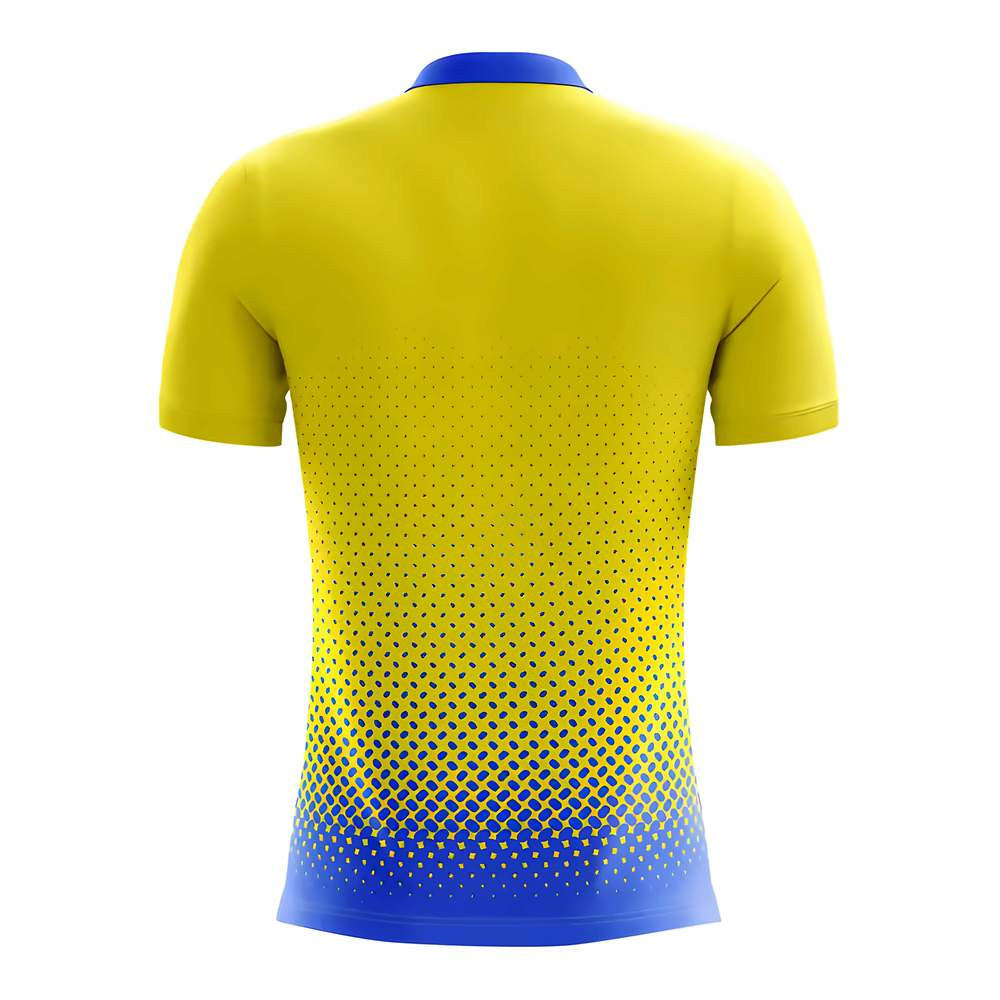 2025-2026 Sweden Home Concept Football Shirt - Adult Long Sleeve_1