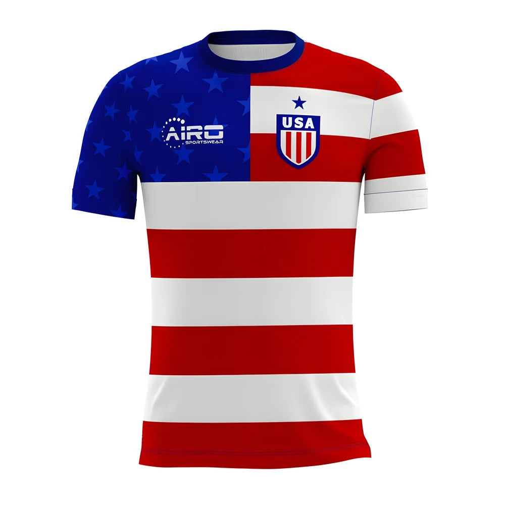 2024-2025 USA Home Concept Football Shirt_0