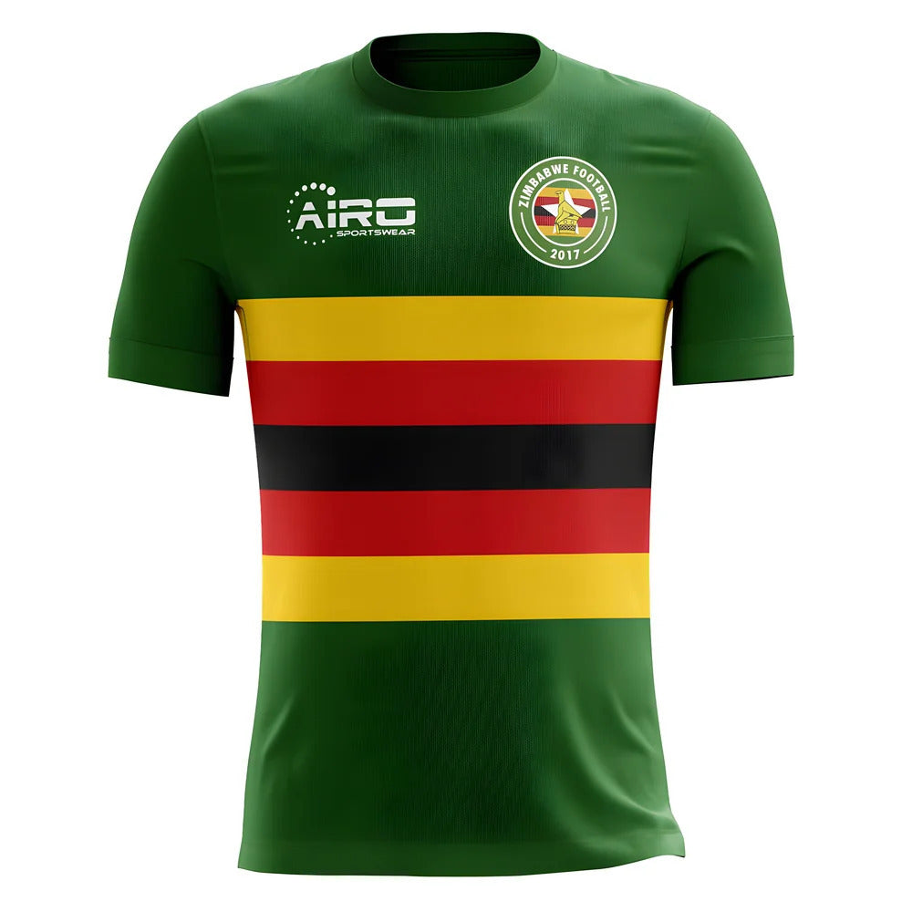 2025-2026 Zimbabwe Home Concept Football Shirt - Little Boys_0
